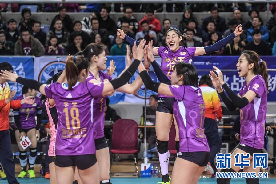 中国女排超级联赛:辽宁1-3不敌天津