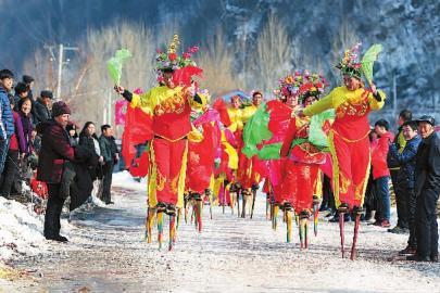 东北过年:民俗表演